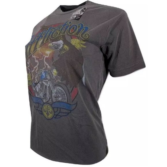 AFFLICTION Women's T-Shirt S/S BLACK HILLS Tee - Picture 7 of 11